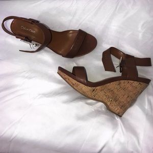 Calvin Klein Casual Wedges